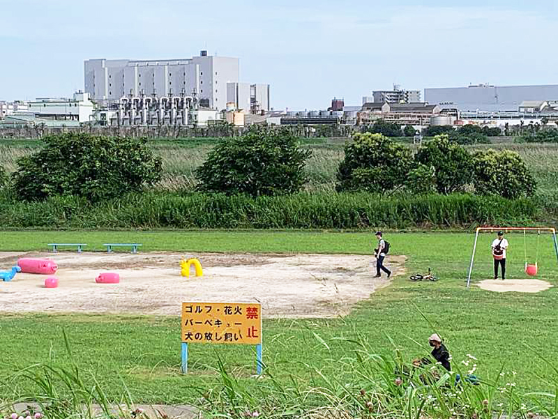 多摩川大師橋緑地