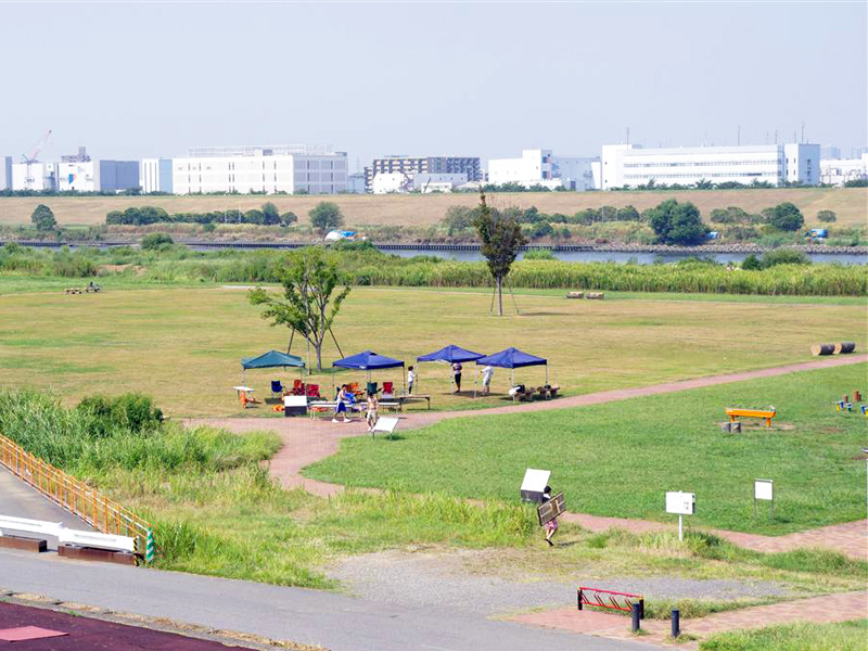 荒川戸田橋緑地