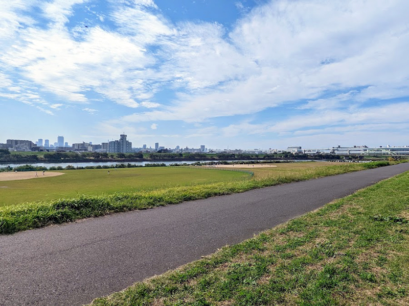 荒川江北橋緑地